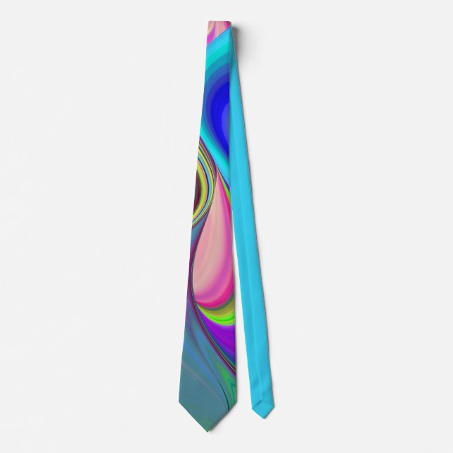 Corbata Summerfeeling, Resumen 3D Rainbowart (Anverso)