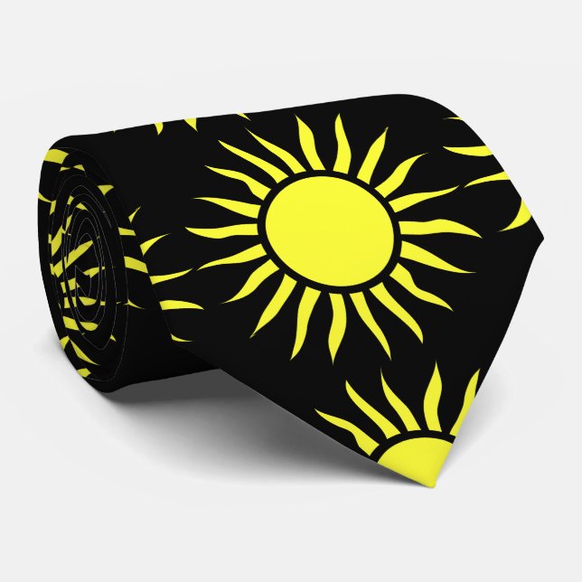 Corbata Sun ardiente Thunder_Cove (Enrollado)