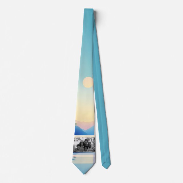 Corbata Sunset Beach Bauhaus (Anverso)