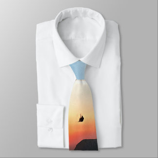 Corbata Sunset Paraglide Wanderlust Extreme Sports Art