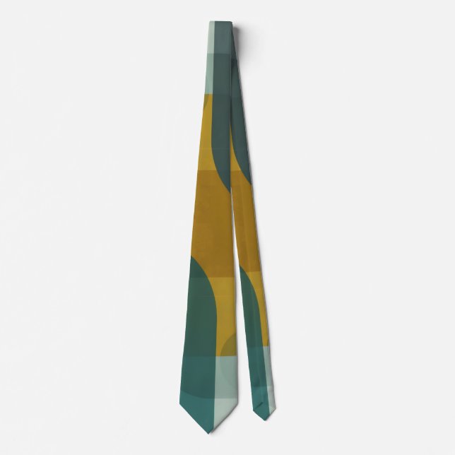 Corbata Superposición geométrica dinámica (Anverso)