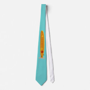 Corbata Surfboard con Aloha