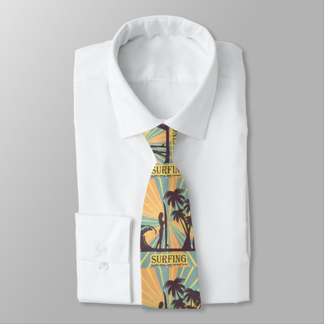 Corbata Surfer Chica Necktie (Atado)