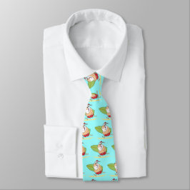 Corbata Surfing Santa Neck Ties