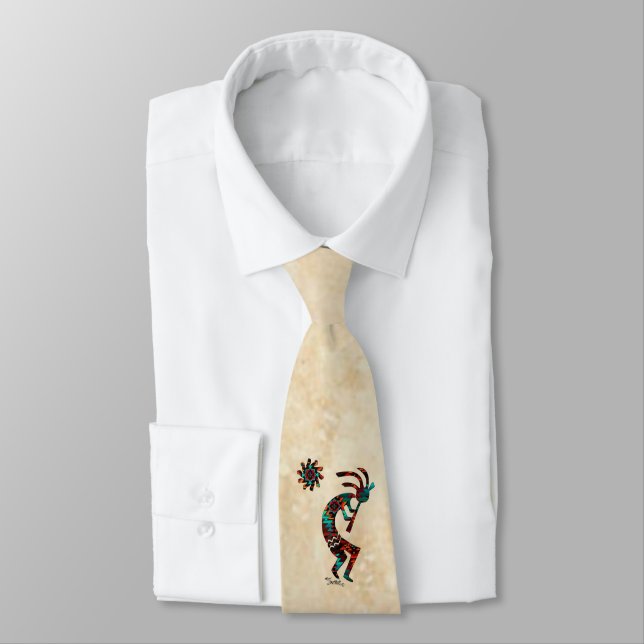 Corbata Suroeste de Kokopelli Neck Tie (Atado)
