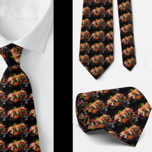 Corbata Sushi Fan Restaurant Chef Cocina japonesa Necktie