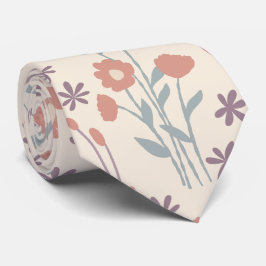 Corbata Susurros de flores silvestres de primavera