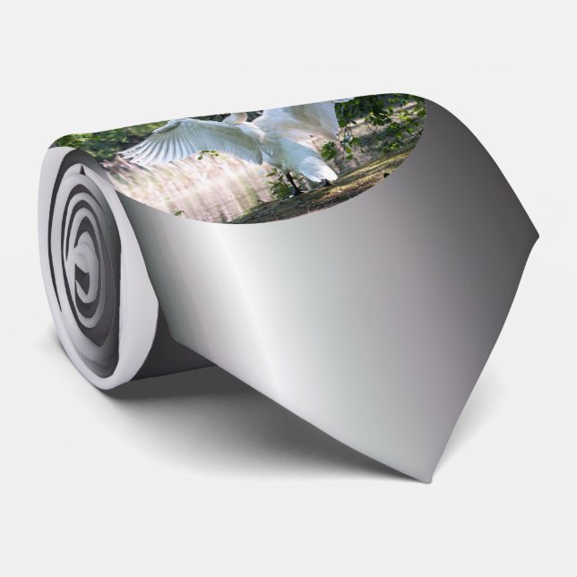 Corbata Swan con alas extendidas (Enrollado)