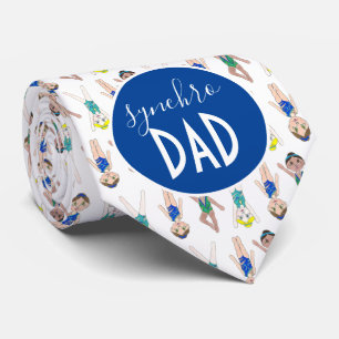 Corbata SYNCHRO DAD Synchronized Swimming Daughter Name
