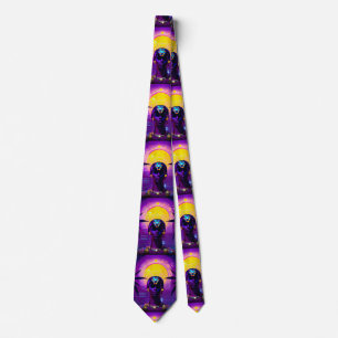 Corbata Synthwave Pharaoh
