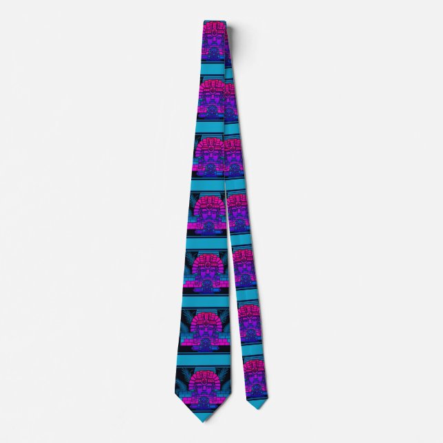 Corbata Synthwave Pharaoh (Anverso)