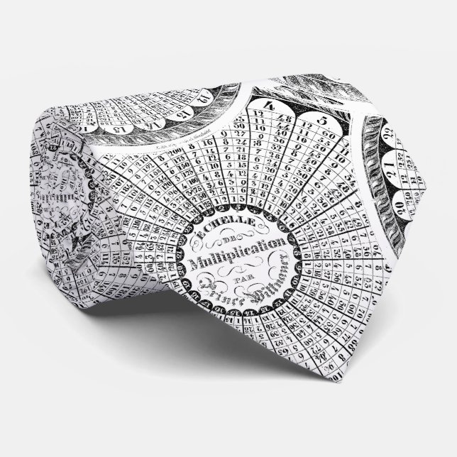Corbata Tabla de multiplicación de Steampunk del genio de (Enrollado)