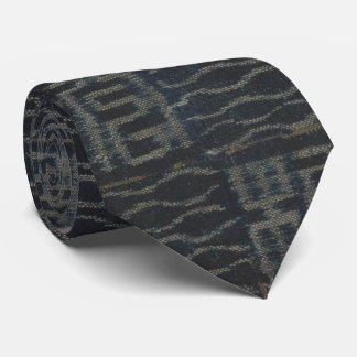 Corbata tablero de ajedrez negro