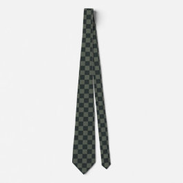 Corbata Tablero verde oscuro