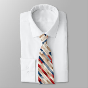 Corbata Tablones Pintados Patrióticos