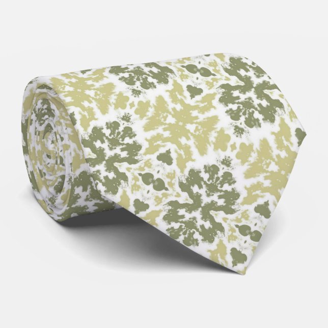 Corbata Tâche verte militaire (Enrollado)
