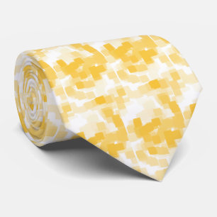 Corbata "Tangerine" (combinación de arte geométrico)