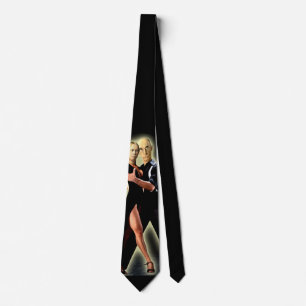 Corbata Tango gótico