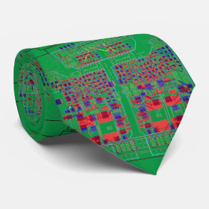 Corbata Tarjeta de circuito impreso PCB Platinen Krawatte