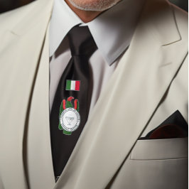 Corbata Tarjeta italiana siciliana ce de nostalgia de oro