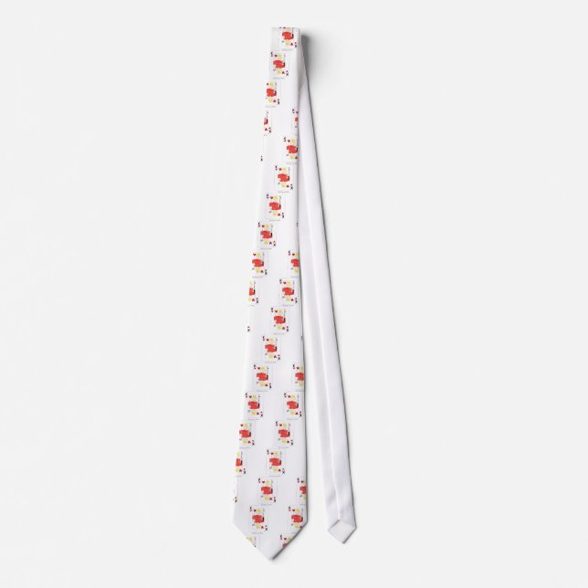 Corbata tarjeta king of dads (Anverso)