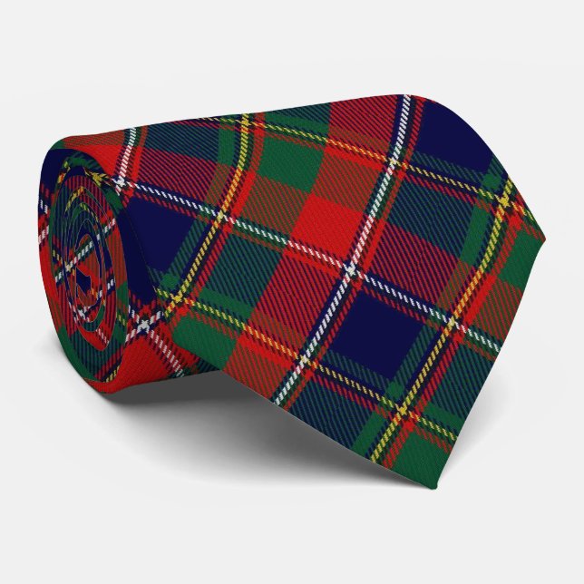 Corbata Tartan de Canadá - Quebec (Enrollado)