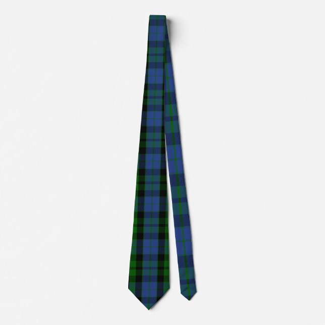 Corbata Tartán de MacKay del clan (Anverso)