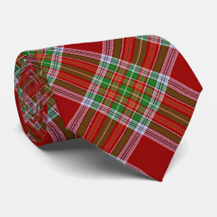 Corbata Tartan Plaid Escocés Clan MacBain