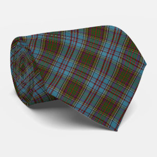 Corbata Tartan Plaid Patrón Clan Anderson Escocés
