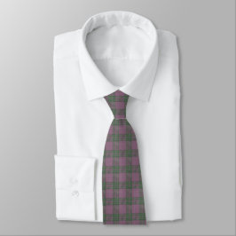 Corbata Tartan Verde Púrpura Escocés
