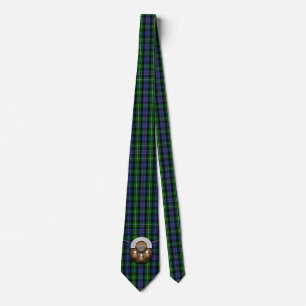 Corbata Tartán y escarcela de los montañeses de Escocia