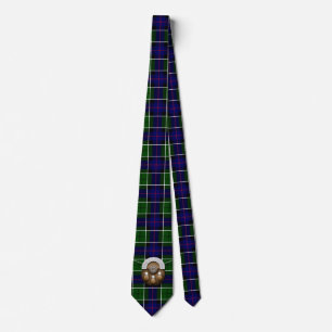 Corbata Tartán y escarcela de los montañeses de Escocia de