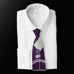 Corbata Tattoo Linework | Monograma verde púrpura bohemio<br><div class="desc">Líneas y formas sagradas de geometría tribal en una paleta de berenjena morada, ciruela, salvia y verde neo-menta Grandes Gatsby inspiradas en los prodigiosos motivos modernos del Art Deco Dreamcatcher de los años 20. El diseño geométrico presenta varios colores de linealidad y formas que incluyen círculos, diamantes y cuadrados. El...</div>
