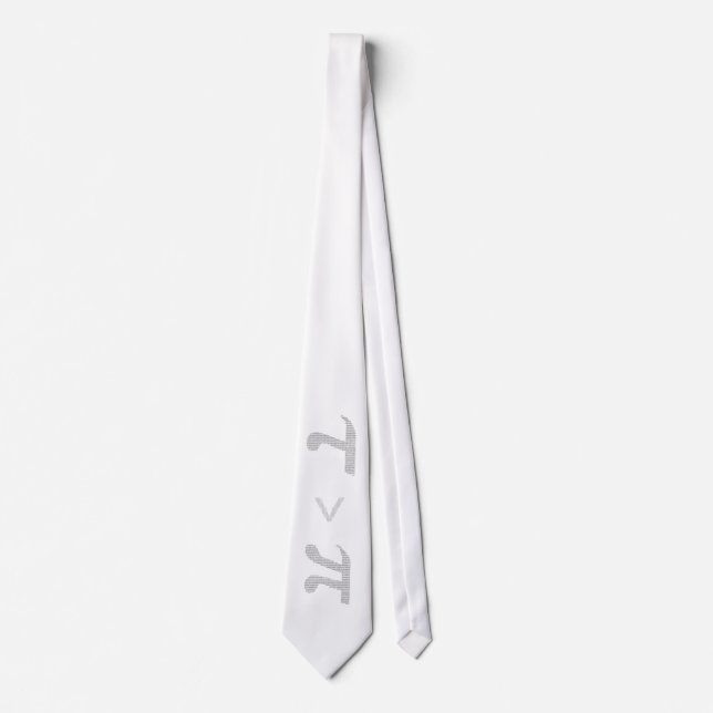 Corbata Tau > pi - lazo -- ¡NO COMPRE ESTO! (Anverso)