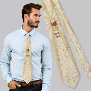 Corbata Taza de helado de dos bolas