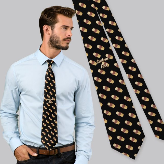 Corbata Taza de helado de dos bolas (Subido por el creador)
