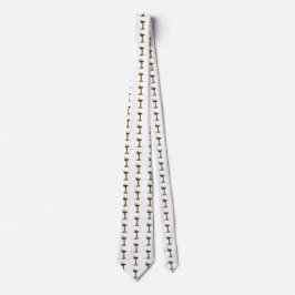 Corbata Tazón de serpiente de bronce Hygieia Caduceus Medi