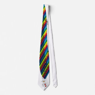 Corbata Teclado multicolor para piano
