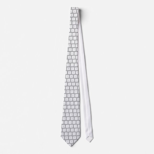 Corbata Teclado QWERTY del OPUS (Anverso)