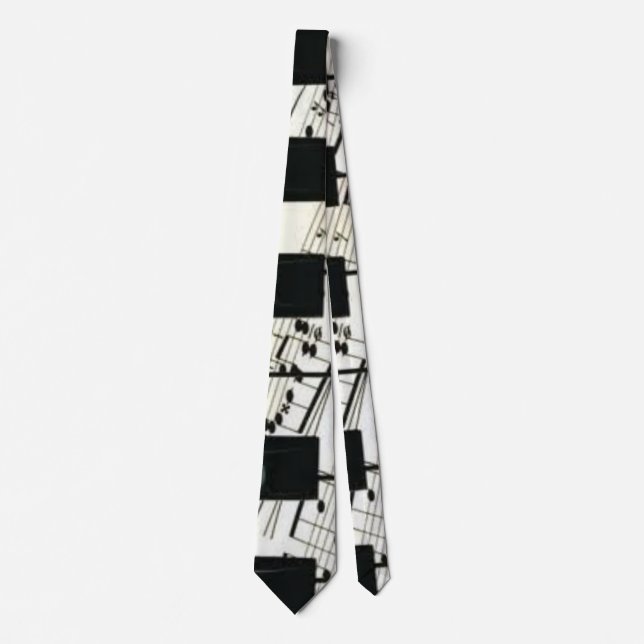 Corbata Teclas de piano  (Anverso)