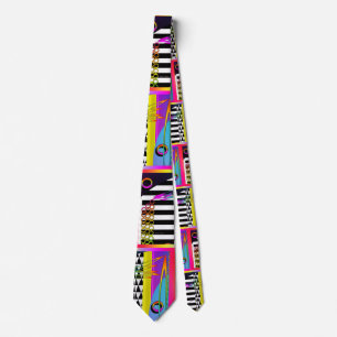 Corbata Teclas del Piano Blancas Negras