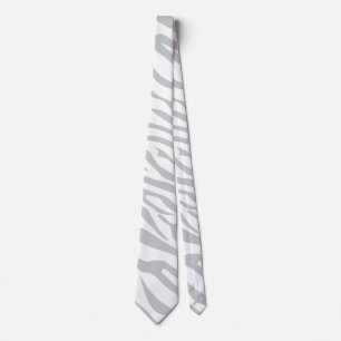 Corbata Tecleo mágico de las rayas de la cebra para