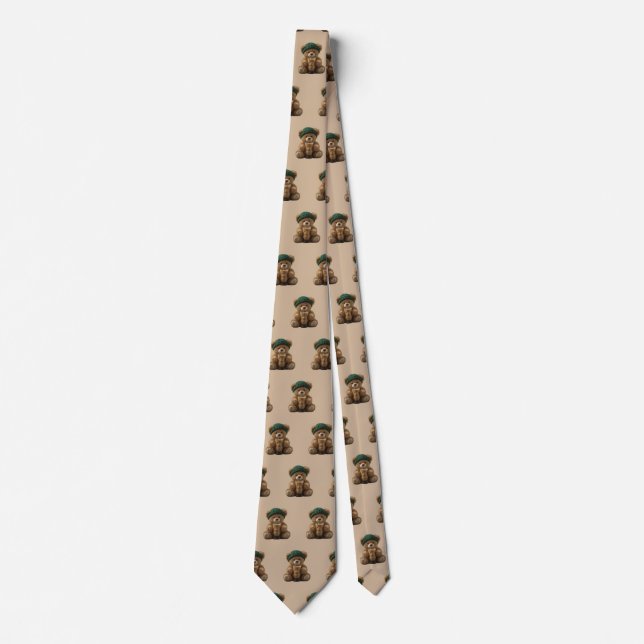 Corbata Teddy Bear Cold Brew  (Anverso)