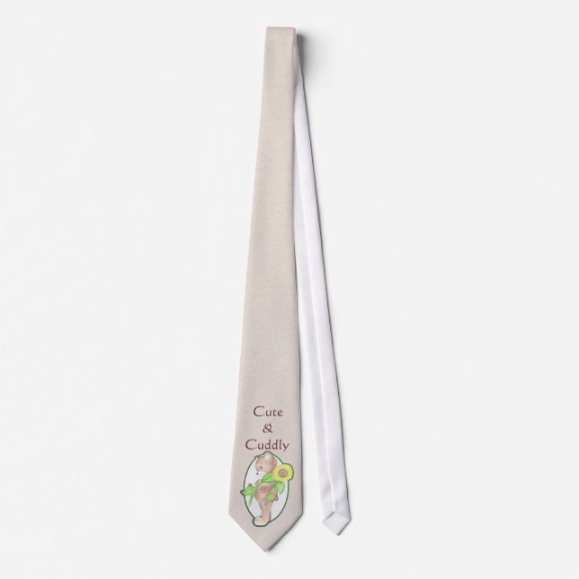 Corbata Teddybear, Sunflower, Ladybug Tie (Anverso)