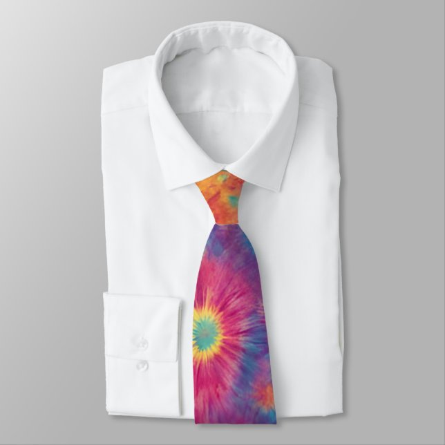 Corbata Tejido de arcoiris (Atado)