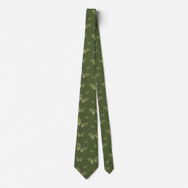 Corbata Tejido de cuello de cola de cereal celta para homb (Anverso)