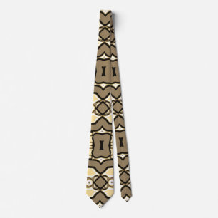 Corbata Tejido de cuello, diseño de patrón de impresión de
