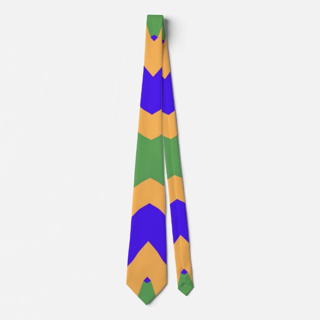 Corbata Tejido de cuello, diseño de patrón de impresión de (Anverso)