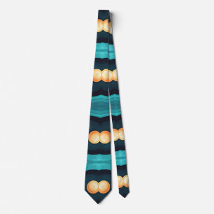 Corbata Tejido de cuello, diseño de patrón de impresión de