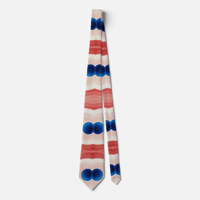 Corbata Tejido de cuello, diseño de patrón de impresión de (Anverso)